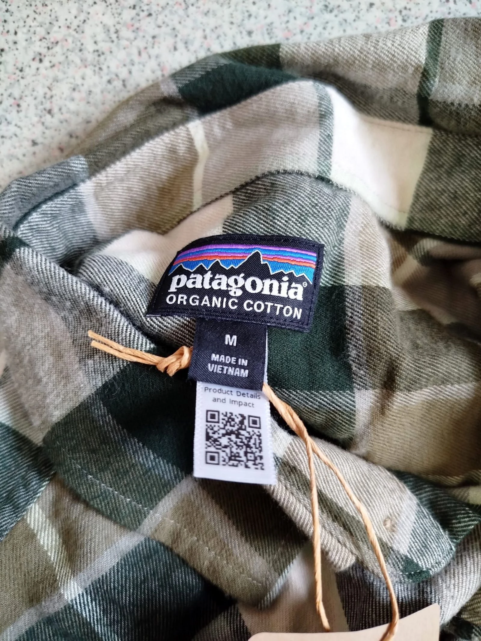 Patagonia heren langarm lichtgewicht fjord flanellen shirt M – photo 9